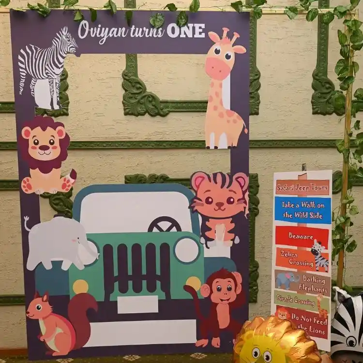 Jungle Safari Birthday Decor Package